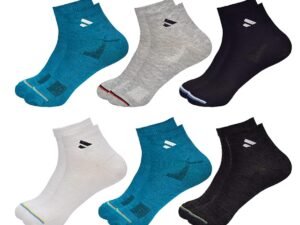 SJeware 12 Pairs Solid Cotton Ankle Socks Pack