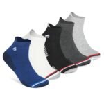 SJeware 12 Pairs Solid Cotton Ankle Socks Pack