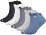 SJeware 12 Pairs Solid Cotton Ankle Socks Pack