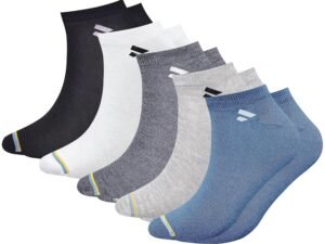 SJeware 12 Pairs Solid Cotton Ankle Socks Pack