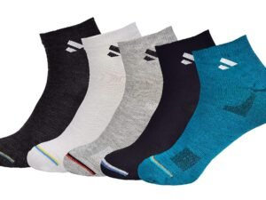 SJeware 12 Pairs Solid Cotton Ankle Socks Pack