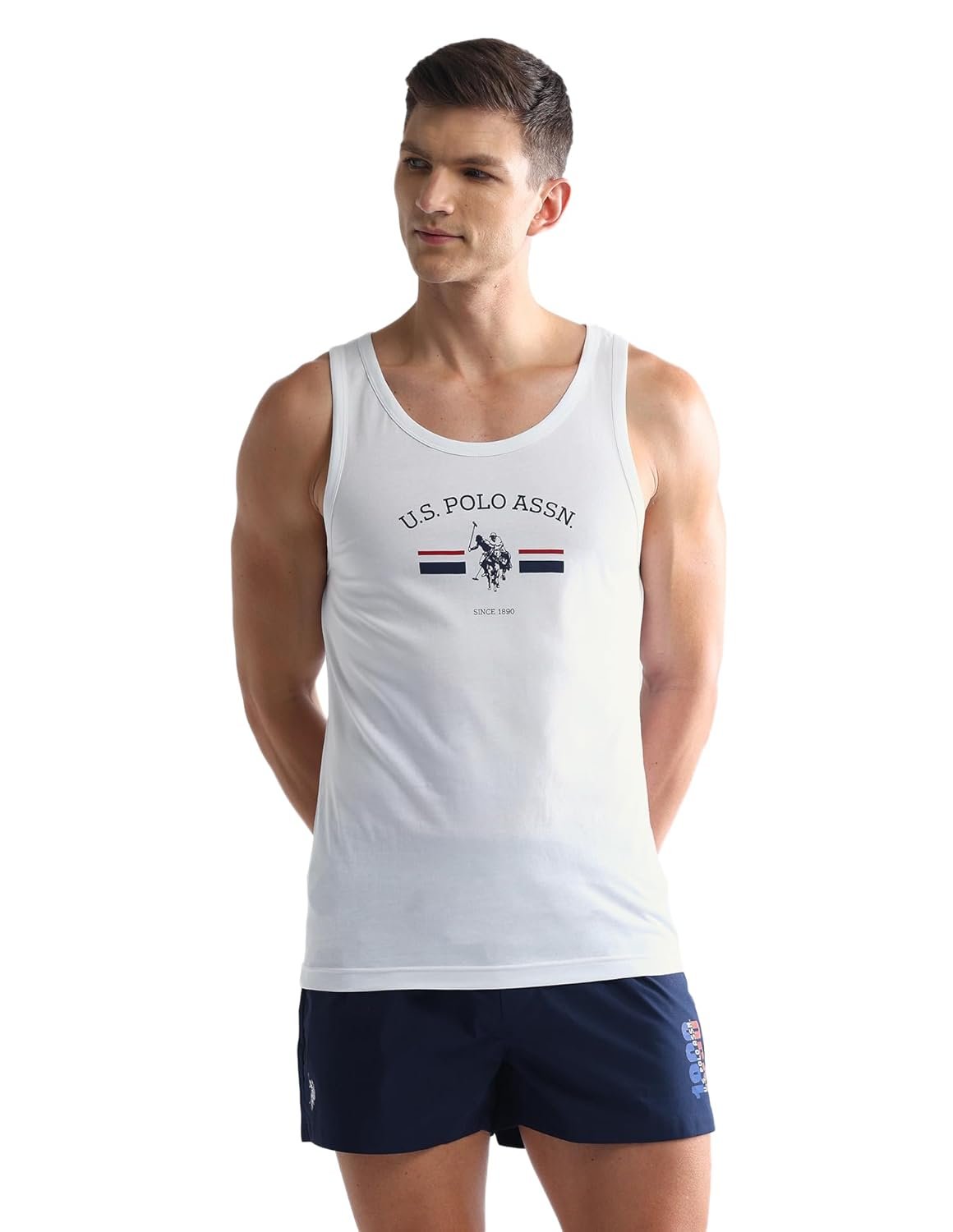 U.S. POLO ASSN. Men's Cotton Regular Fit Vest fashion