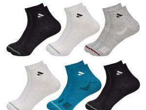 SJeware 12 Pairs Solid Cotton Ankle Socks Pack