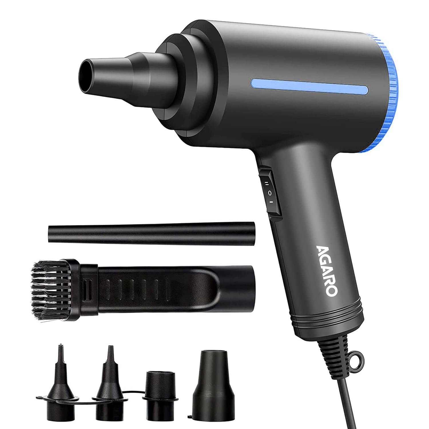 AGARO Compressed Air Duster,Air Blower, Powerful 48000 RPM, Variable Speed, electronics