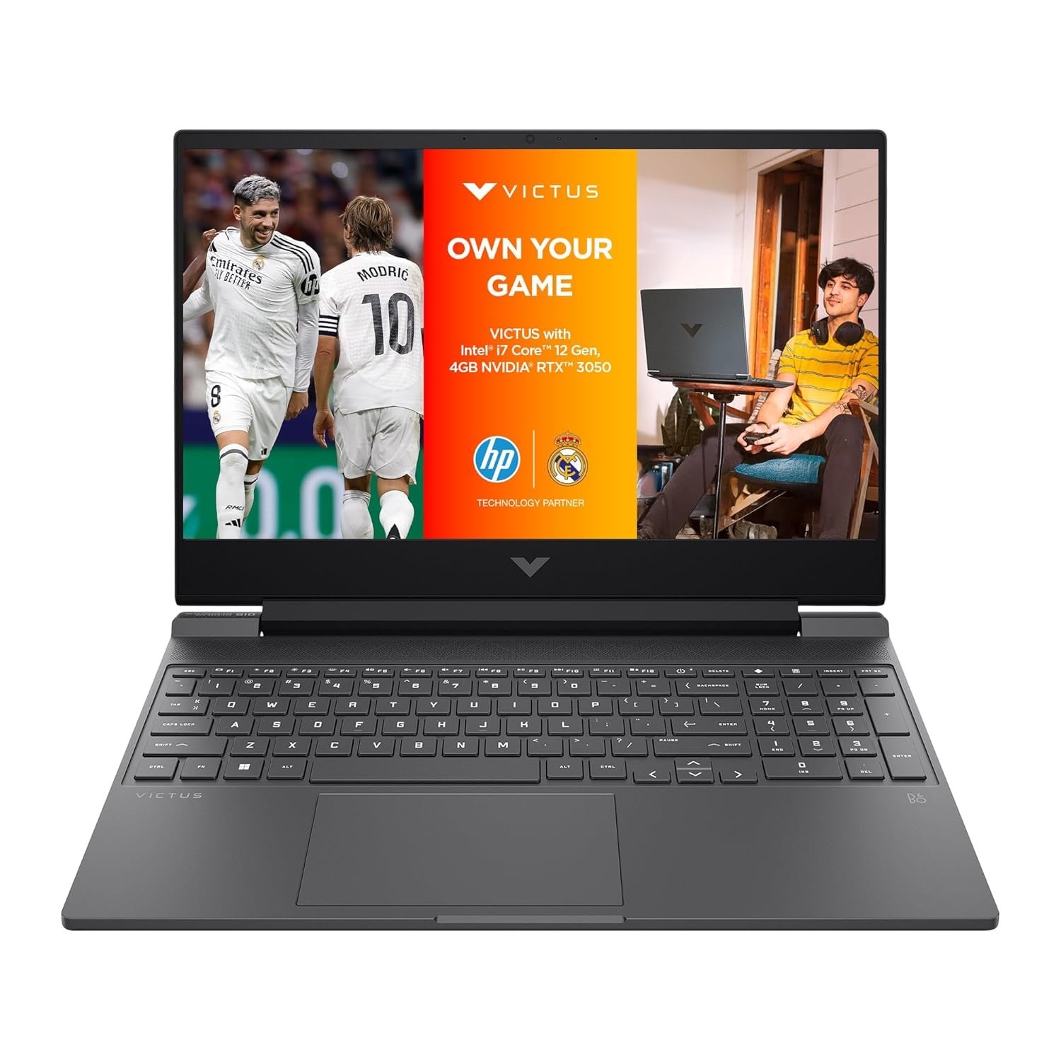 HP Victus Gaming Laptop, 12th Gen Intel Core i7-12650H, 4GB HP Victus 12th Gen i5‑12450H RTX 2050 gaming laptop