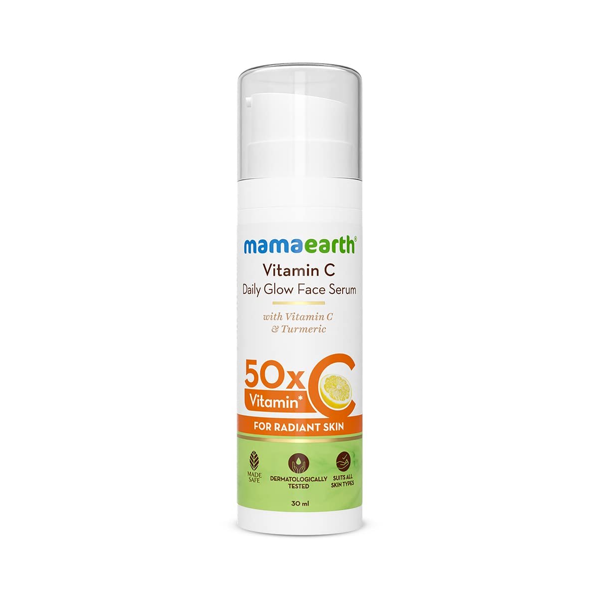 Mamaearth Vitamin C Daily Glow Face Serum for Men & Garnier Bright Complete Vitamin C Booster Serum 30 ml