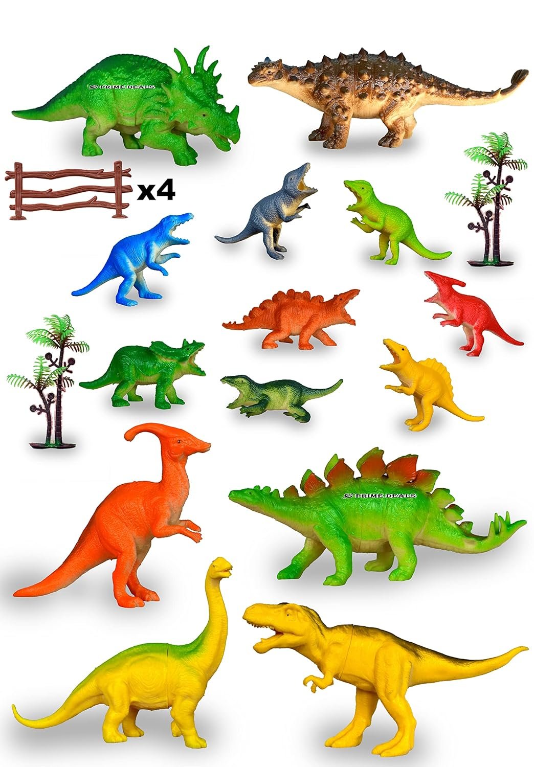 PRIME DEALS Set of 20 Dinosaur Toy for Kids Action best deals