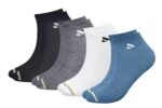 SJeware 12 Pairs Solid Cotton Ankle Socks Pack