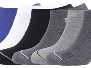 SJeware 12 Pairs Solid Cotton Ankle Socks Pack
