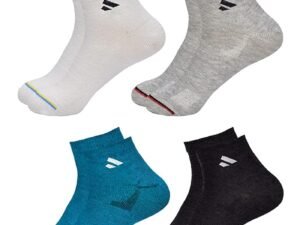 SJeware 12 Pairs Solid Cotton Ankle Socks Pack