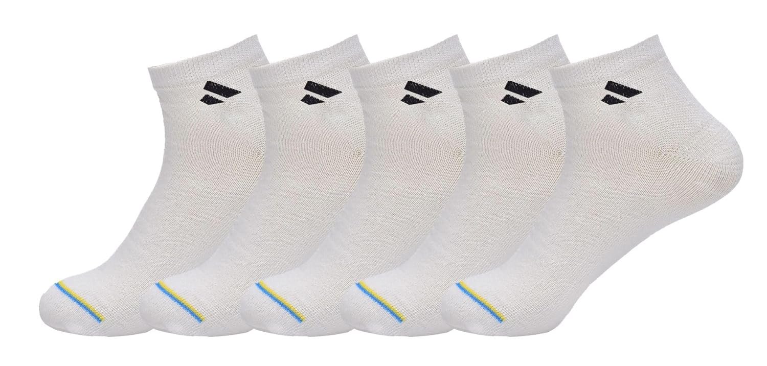 SJeware 5 Pairs Men and Women Solid Ankle Length Socks SJeware 12 Pairs Solid Cotton Ankle Socks Pack