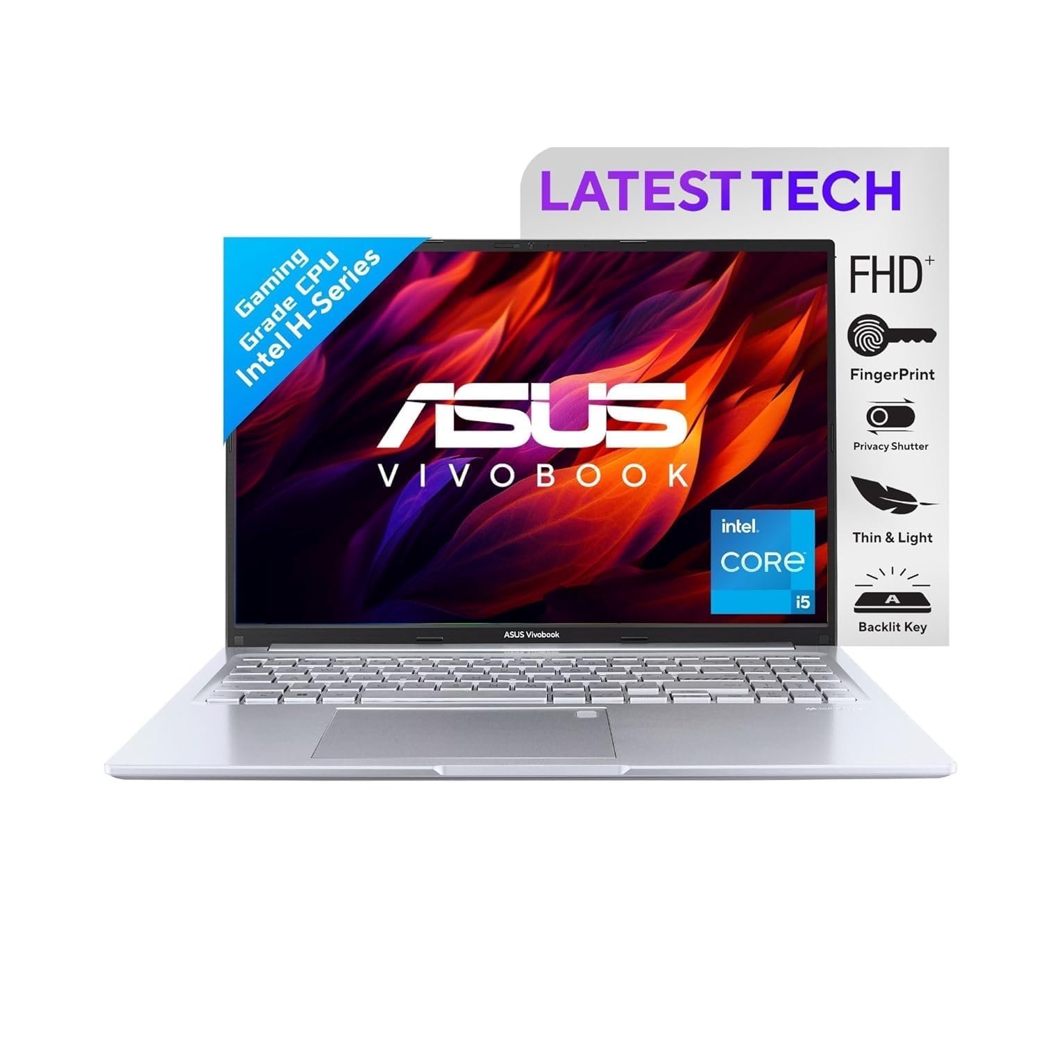 ASUS Vivobook 16, Intel Core i5-12500H, 16GB RAM, 512GB SSD, HP Victus 12th Gen i5‑12450H RTX 2050 gaming laptop