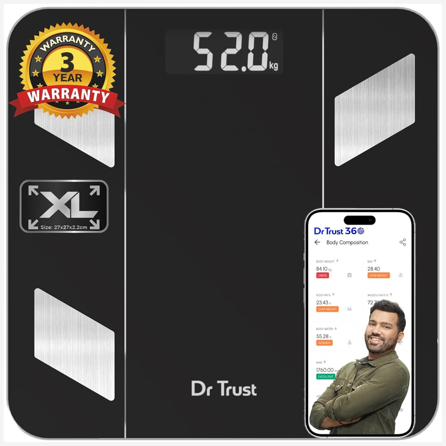 Dr Trust USA 525 Hercules BMI Weight Machine For Body electronics