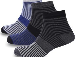 SJeware 12 Pairs Solid Cotton Ankle Socks Pack