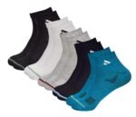 SJeware 12 Pairs Solid Cotton Ankle Socks Pack