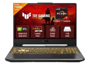 ASUS TUF Gaming A15 Ryzen 7 7435HS RTX 3050 laptop