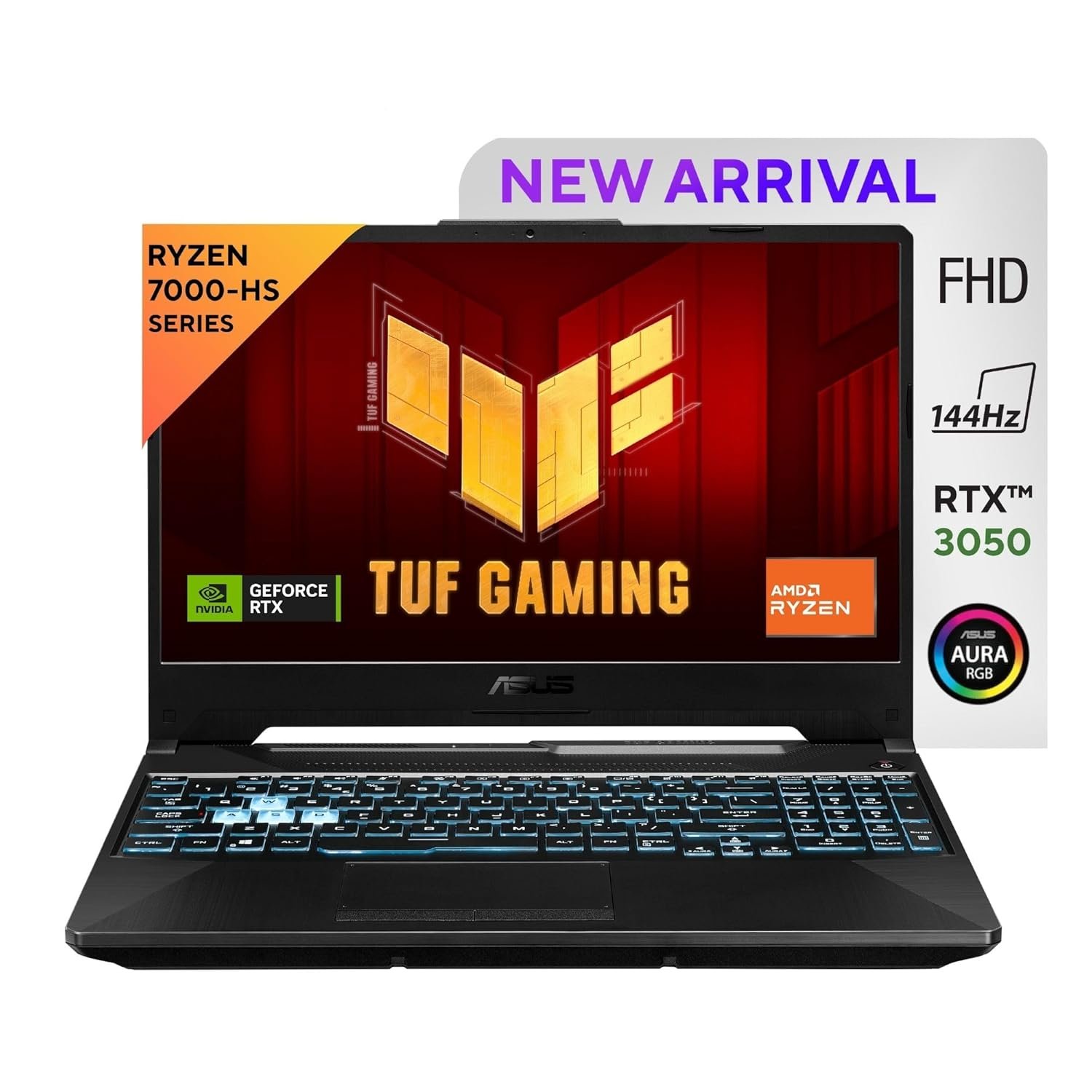 ASUS TUF Gaming A15, 15.6" FHD (1920 x 1080) 16:9, ASUS TUF Gaming A15 Ryzen 7 7435HS RTX 3050 laptop