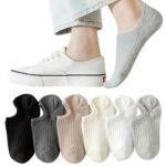 SJeware 12 Pairs Solid Cotton Ankle Socks Pack