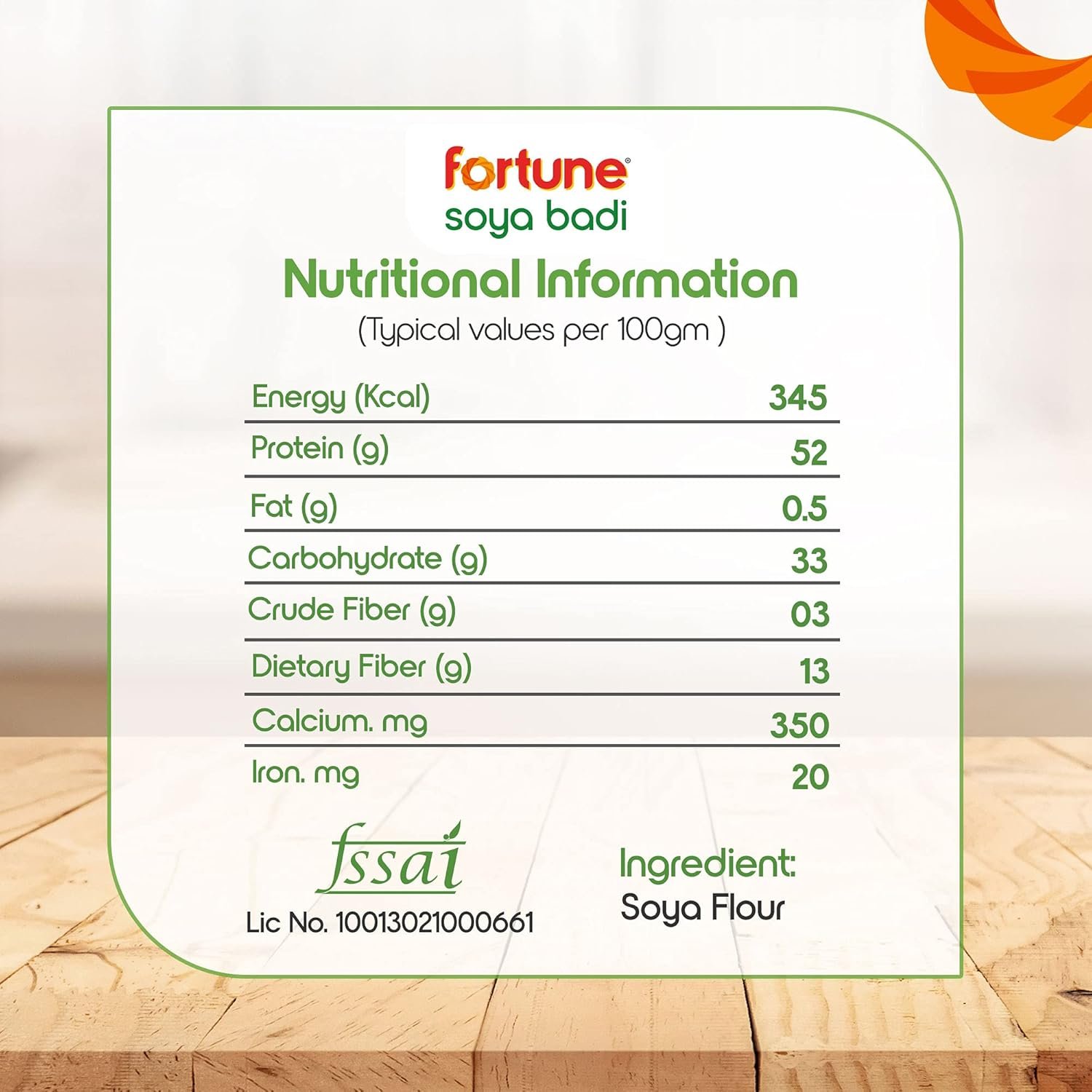 Fortune Soya Chunks, 15x more protein than milk, 1kg (Item best deals