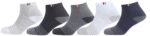 SJeware 12 Pairs Solid Cotton Ankle Socks Pack