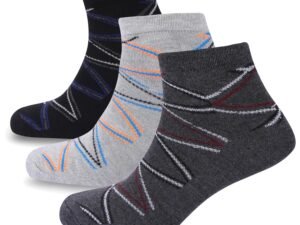 SJeware 12 Pairs Solid Cotton Ankle Socks Pack