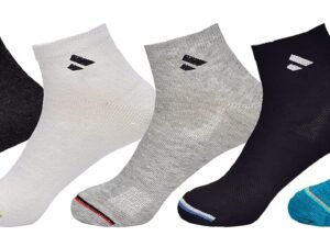 SJeware 12 Pairs Solid Cotton Ankle Socks Pack