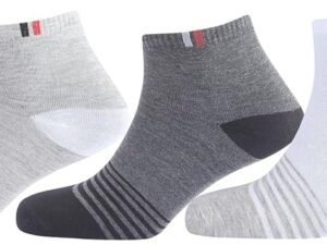 SJeware 12 Pairs Solid Cotton Ankle Socks Pack