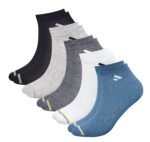 SJeware 12 Pairs Solid Cotton Ankle Socks Pack
